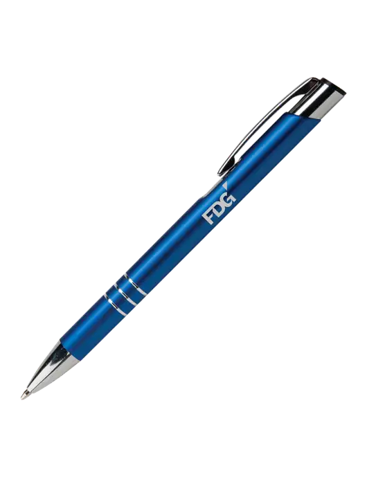 Laurent Blue Pen - Black Ink w/FDG Logo