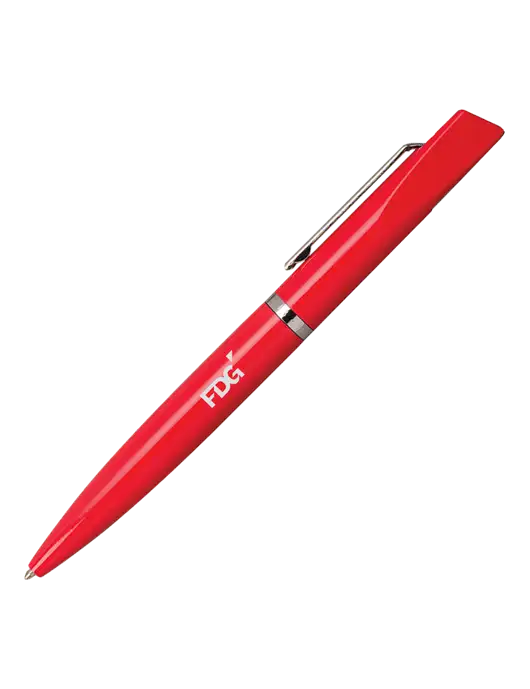 Santos Red Pen - Black Ink w/FDG Logo