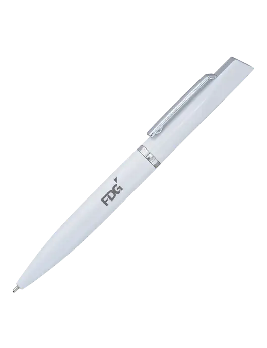 Santos White Pen - Black Ink w/FDG Logo