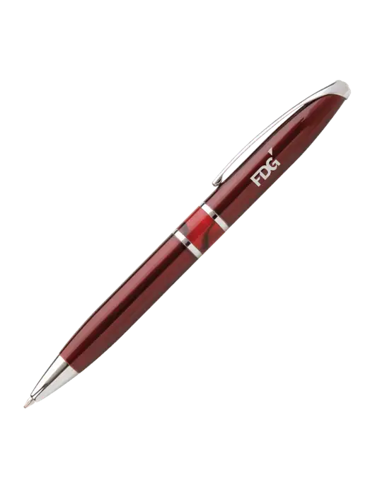 Illusion Dark Cardinal Pen - Black Ink w/FDG Logo