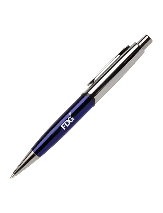 Chimera Blue Pen - Black Ink w/FDG Logo