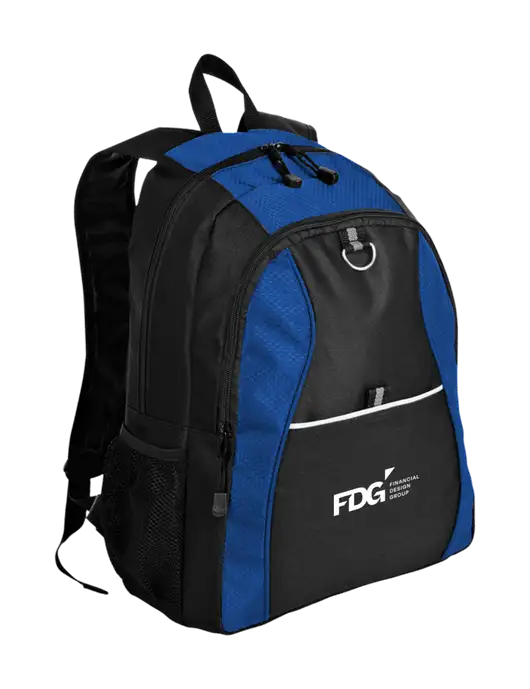 Honeycomb Twilight Blue/Black Backpack w/FDG Logo