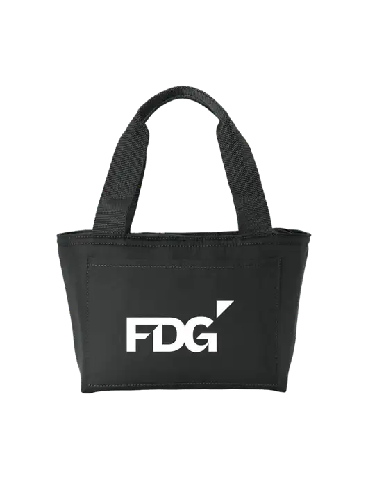 Iso Black Lunch Tote w/FDG Logo