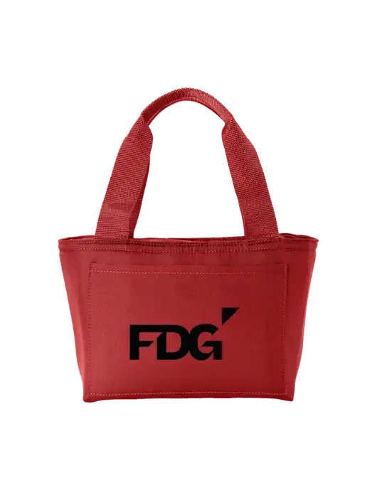 Iso Red Lunch Tote w/FDG Logo