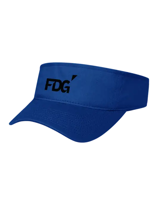 Royal Cap Visor w/FDG Logo