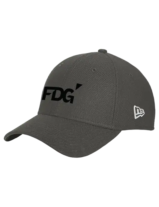 New Era Diamond Era Very Dark Grey Stretch Cap w/FDG Logo