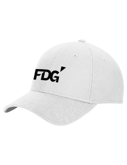 New Era Diamond Era White Stretch Cap w/FDG Logo