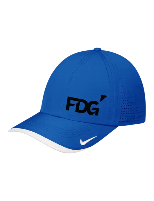 Nike Royal/White Dri-FIT Perforated Performance Cap w/FDG Logo