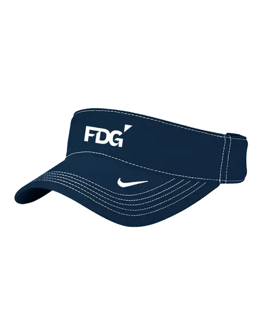 Nike Navy Dri-FIT Ace Visor w/FDG Logo