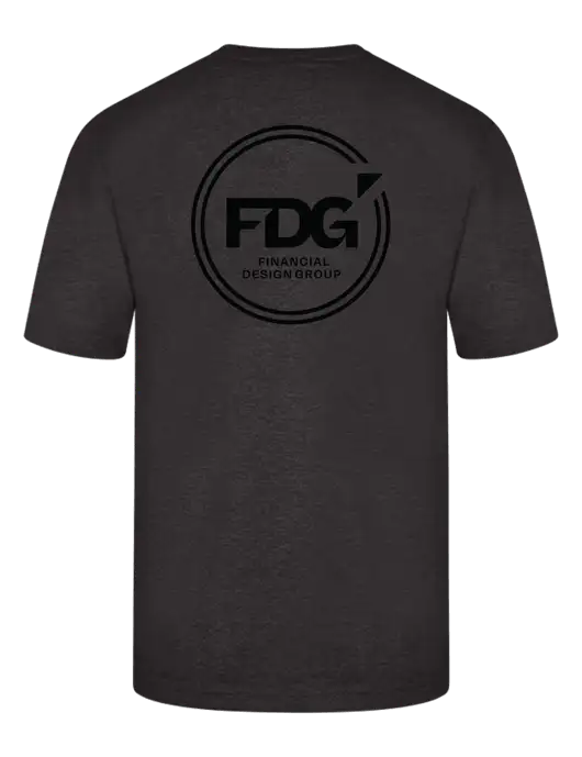 Carhartt Loose Fit Workwear Charcoal Heather Short Sleeve Pocket T-Shirt w/FDG Circle Logo, FDG Logo