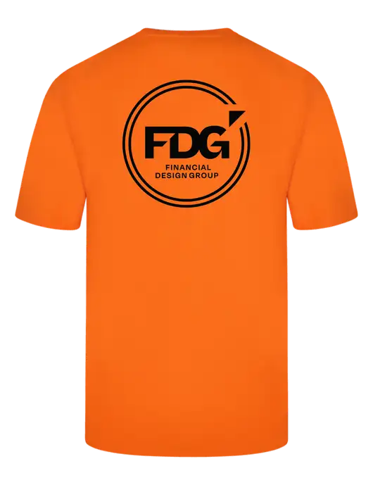 Carhartt Workwear Dark Orange Pocket Short Sleeve T-Shirt w/FDG Circle Logo, FDG Logo