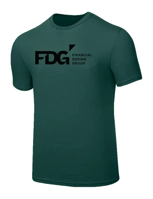 Seriously Soft Dark Green T-Shirt w/FDG Logo