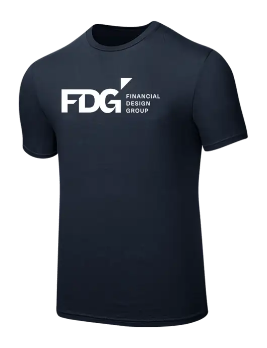 Seriously Soft Navy T-Shirt w/FDG Logo