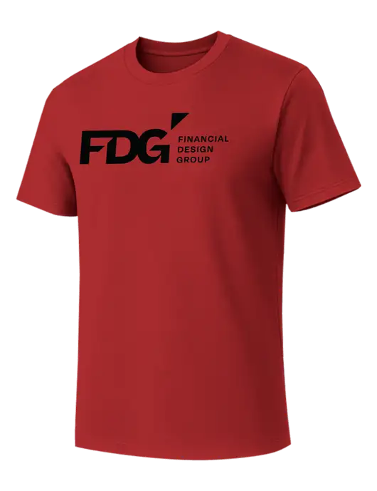 Allmade Revolution Red Organic Cotton Tee w/FDG Logo