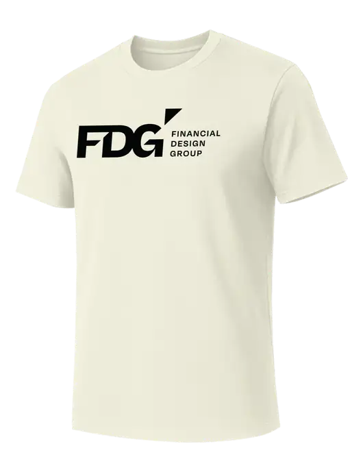Allmade White Sand Organic Cotton Tee w/FDG Logo