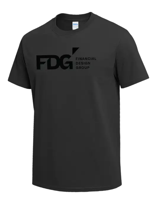 Charcoal Heavyweight 6.1 oz T-Shirt w/FDG Logo
