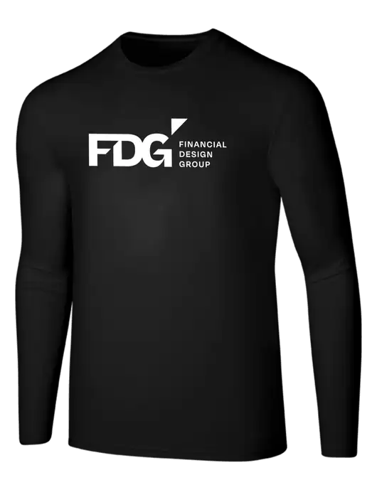 Seriously Soft Black Long Sleeve T-Shirt w/FDG Logo