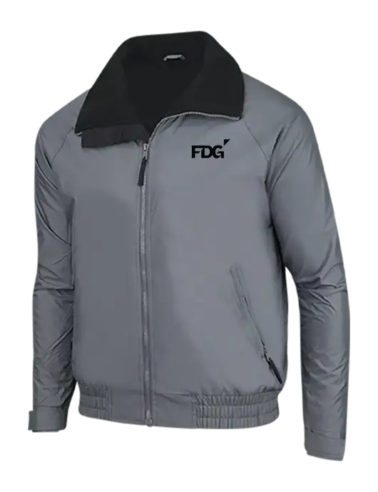Dark Grey/Black Classic Competitor Jacket w/FDG Logo
