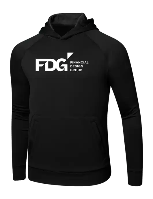 Tech Black Fleece Hooded Sweatshirt w/FDG Logo