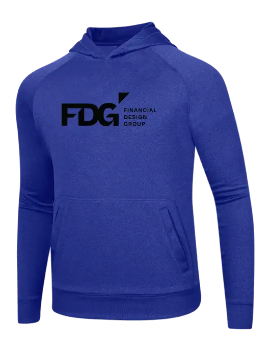 Tech True Royal Fleece Hooded Sweatshirt w/FDG Logo