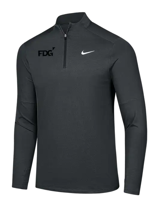 Nike Dark Grey Dri-FIT Element 1/2-Zip Pullover w/FDG Logo
