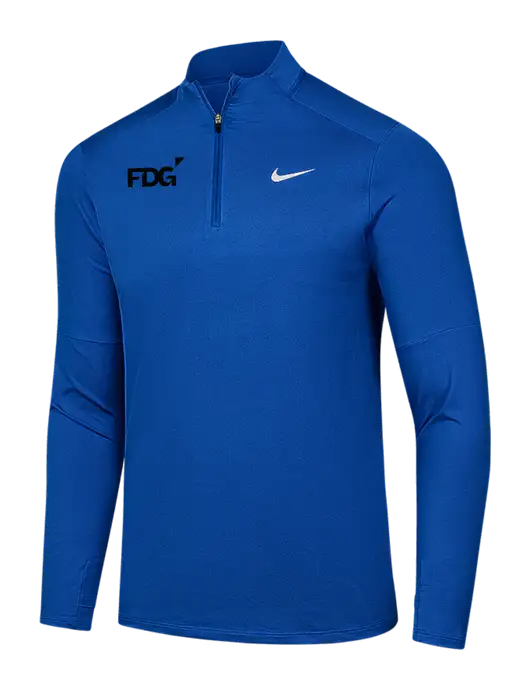 Nike Royal Dri-FIT Element 1/2-Zip Pullover w/FDG Logo