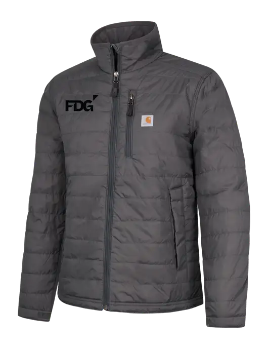 Carhartt Womens Dark Grey Gilliam Jacket w/FDG Logo