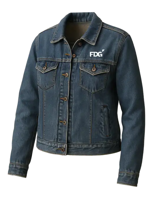 Womens Denim Jacket w/FDG Logo
