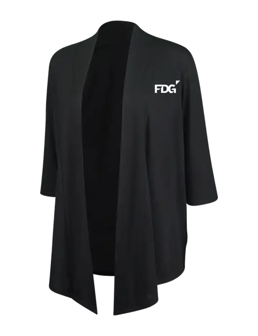 Black Womens Concept Shrug w/FDG Logo